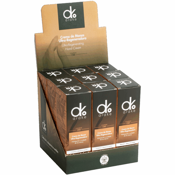 Arake Crema de Manos 100ml (Expositor 9Und)