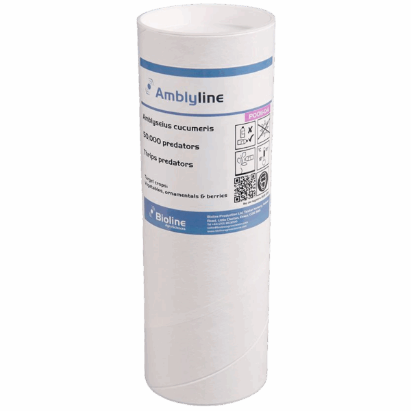 Amblyline - Bran-vermiculite - Tubo - 50.000 Individuos - Amblyseius cucumeris (Trips)