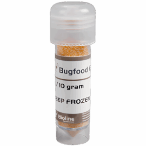 Bugfood - Huevos Estirilizados E - Vial - 10 gr - Ephestia kuehniella (Mosca Blanca, Trips, Orugas)