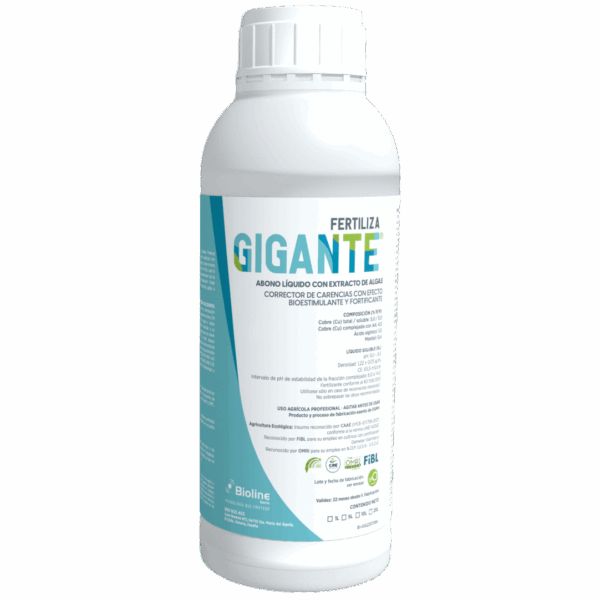 Fertiliza Gigante 1L (Bioestimulante Sin Residuos)