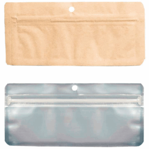 Bolsas Zip Antiolor Kraft Edibles 15x7cm (Pack 50uds)