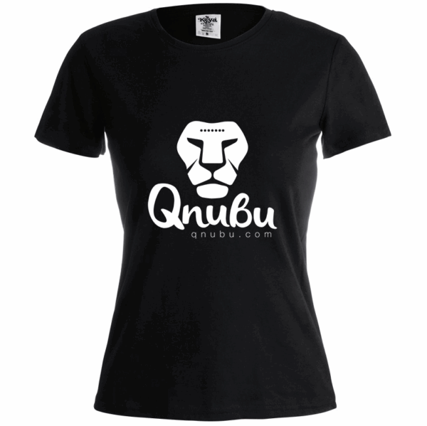 Camiseta Mujer Qnubu Negro