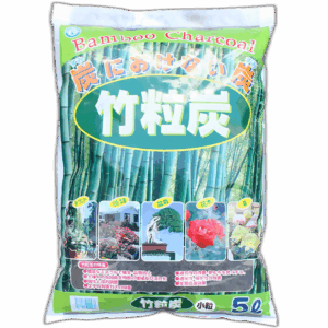 Carbón Vegetal de Bambú (grano grueso) 5L