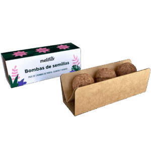 Meliflor Bombas de Semillas (Perejil, Cilantro y Romero)