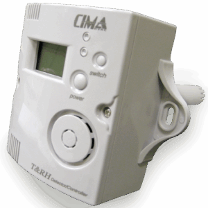 Humidostato Ambiente 2 rele, 230V e IP5