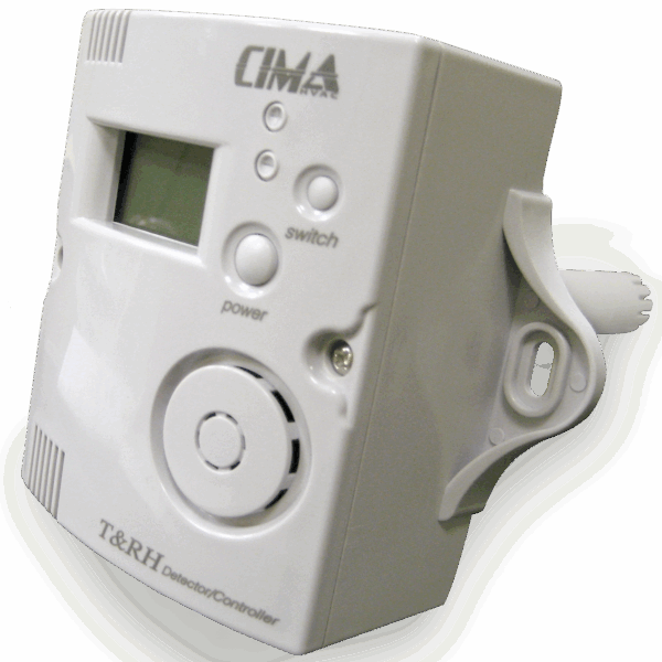 Humidostato Ambiente 2 rele, 230V e IP5