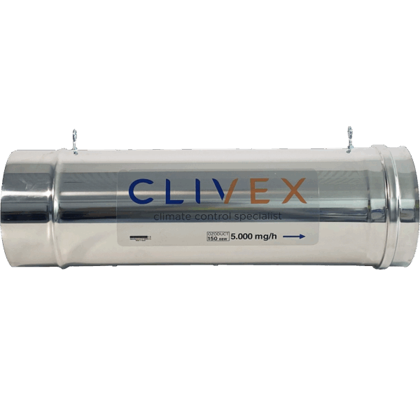 Clivex Ozoduct 150mm (5000mg/h) V.2