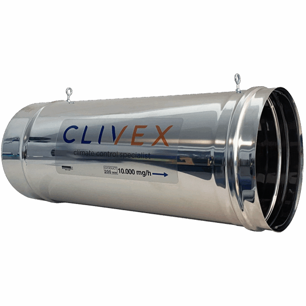 Clivex Ozoduct 200mm (10000mg/h) V.2