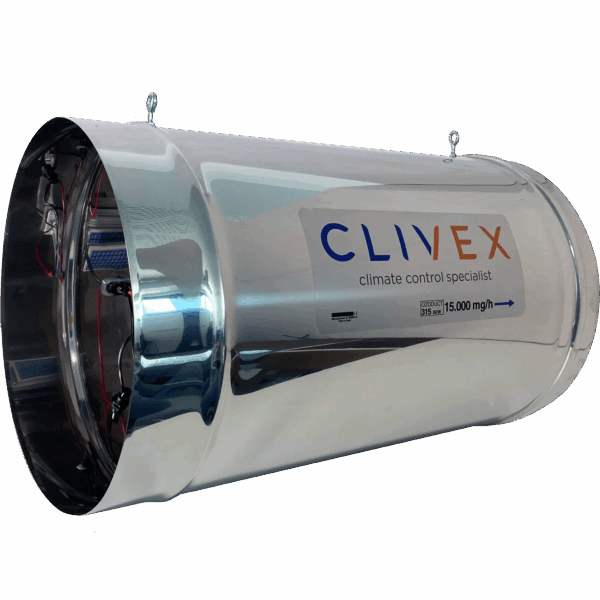 Clivex Ozoduct 315mm (15000mg/h) V.2
