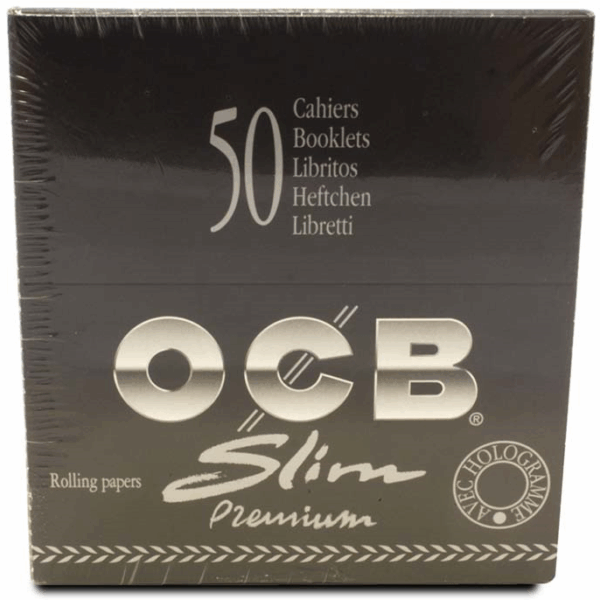 Papel de Fumar Ocb Premium King Size Slim 50Und