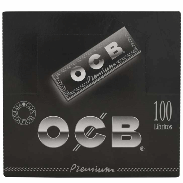Papel de Fumar Ocb Premium 1 1/4 100Und