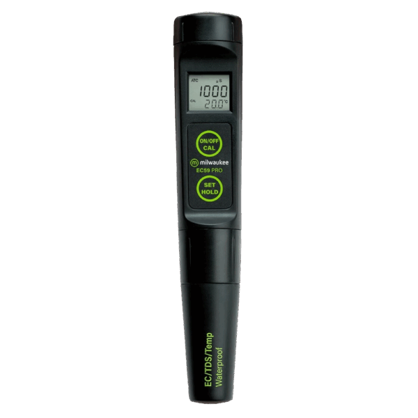 Milwaukee Medidor EC/TDS/Temperatura Waterproof (EC59) Calibración Automática