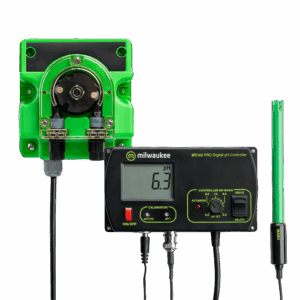 Milwaukee Kit Controlador PH + Bomba Dosificadora (MC720) Apto para inyectar corrector PH- y PH+