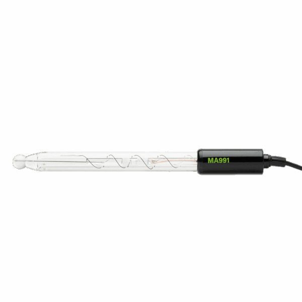 Milwaukee Sonda PH MA991B1 para Kit PH Tierra (Cable 1m - Conector Bnc - NO rellenable KCL)