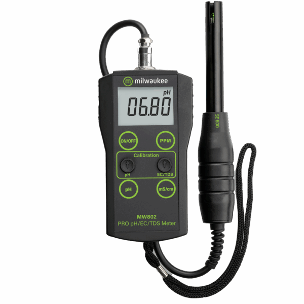 Milwaukee Medidor Portatil Combo PH y EC (MW802)
