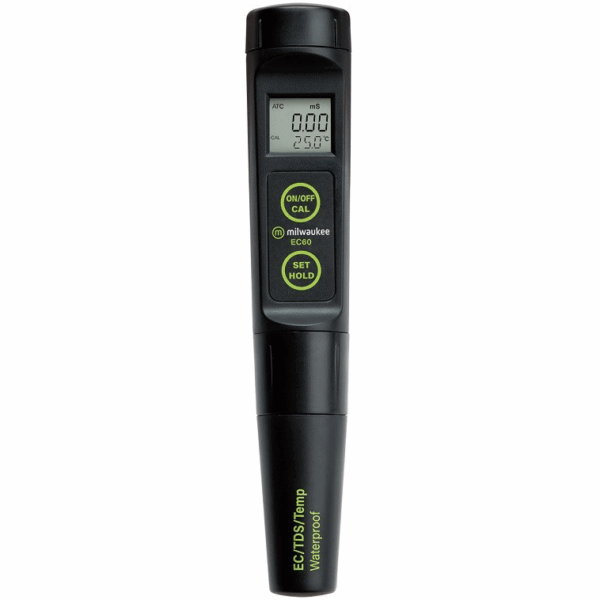 Milwaukee Medidor EC/TDS/Temperatura Waterproof (EC60) Calibracion Automatica