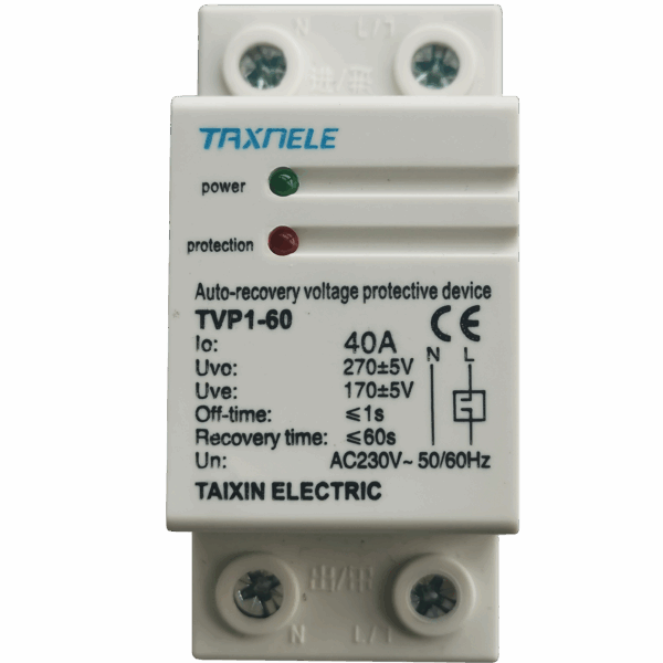 Protección Sobretensiones 40A DIN 170 270V