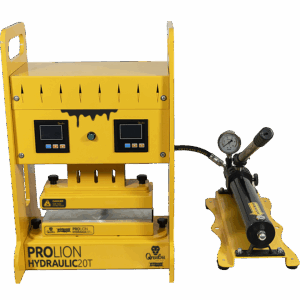 Prensa Qnubu Press Lion Automática 20Toneladas (Placa 7,6x25cm y Placa 15x20cm)