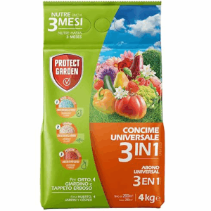 SBM Protect Garden Abono Granulado Universal 3 en 1 4Kg