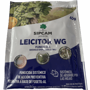 Sipcam Jardin Fosetil-AL 80 Sobre 40gr (Fungicida Mildius-Phytophthora) Fosetil 80% p/p
