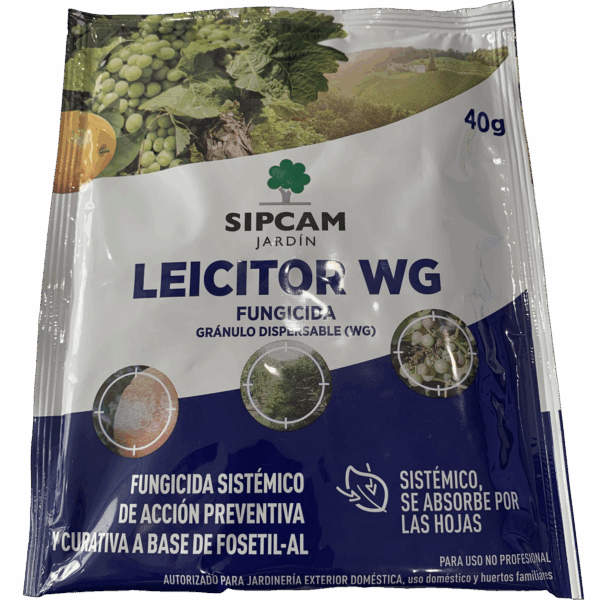 Sipcam Jardin Fosetil-AL 80 Sobre 40gr (Fungicida Mildius-Phytophthora) Fosetil 80% p/p