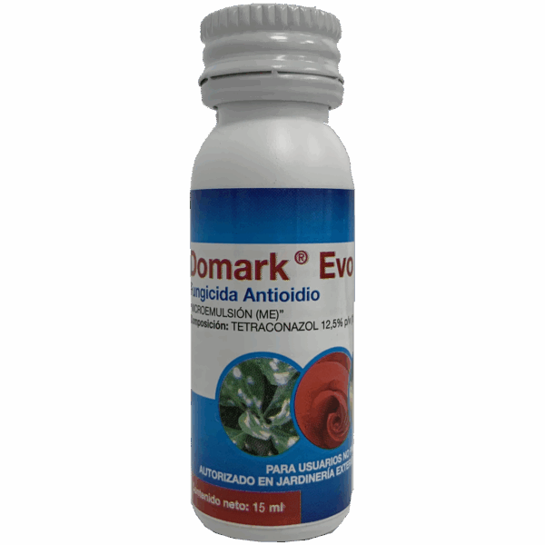 Sipcam Jardin Domark Evo 15ml (Fungicida Antioidio) Tetraconazol 12.5% p/v